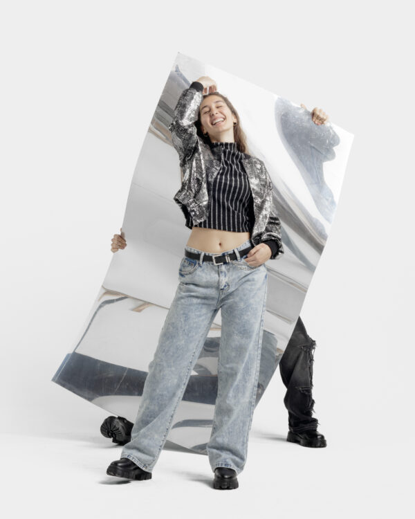 PANTALON DENIM MUJER - Imagen 2